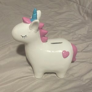 Unicorn piggy bank